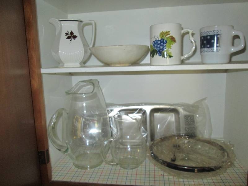 Cupboard full of glassware...