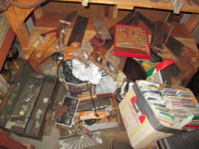 Everything pictured - tools maps, m...