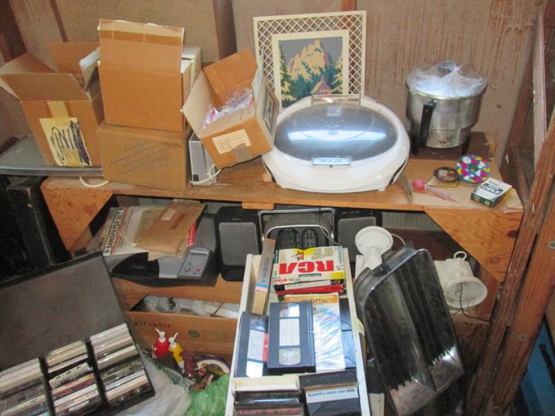 Shelf full of misc-see all pictures...