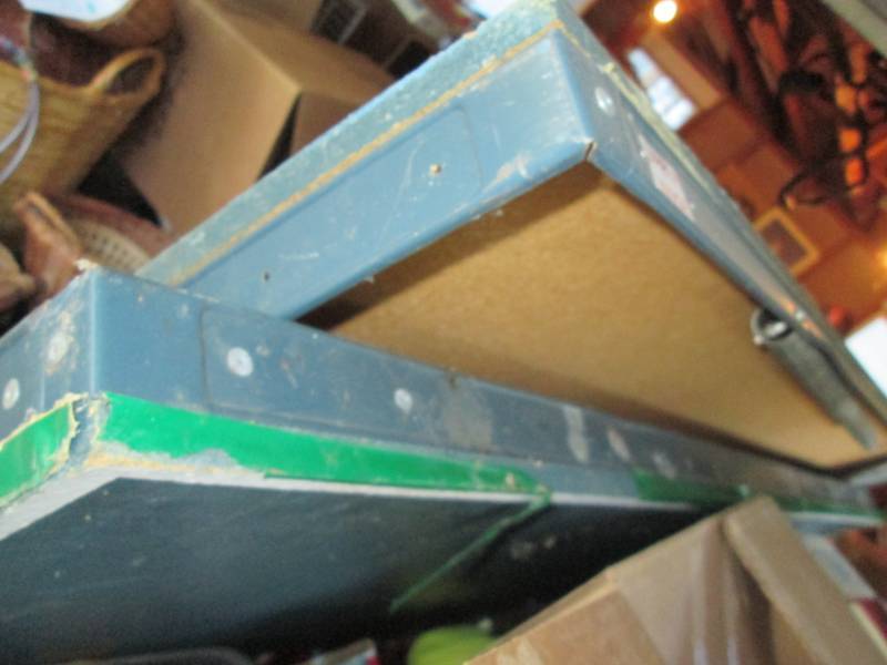 Folding ping pong table...