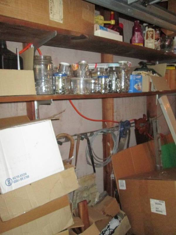 Whole wall full of tools hardware a...