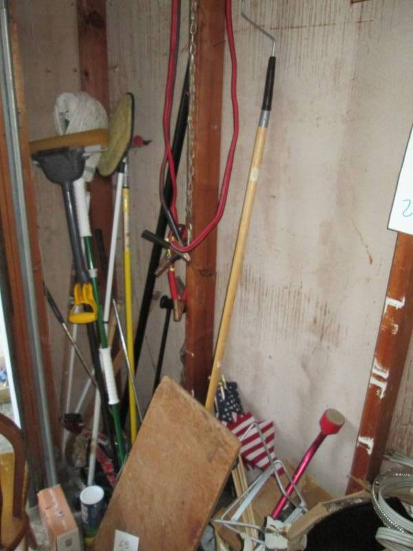 Corner full of garage goodies...