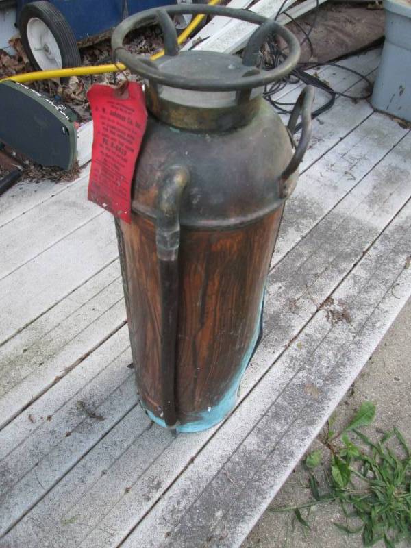 Vintage fire extinguisher...
