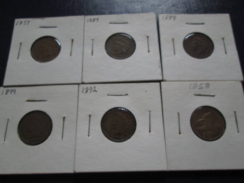 1889, 1884, 1892, 1858, 1899,1897 P...