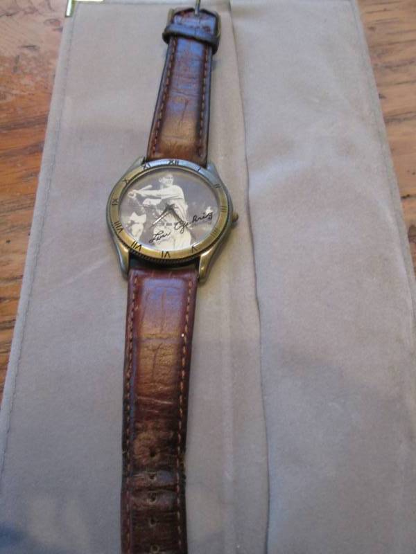Lou Gehrig watch...