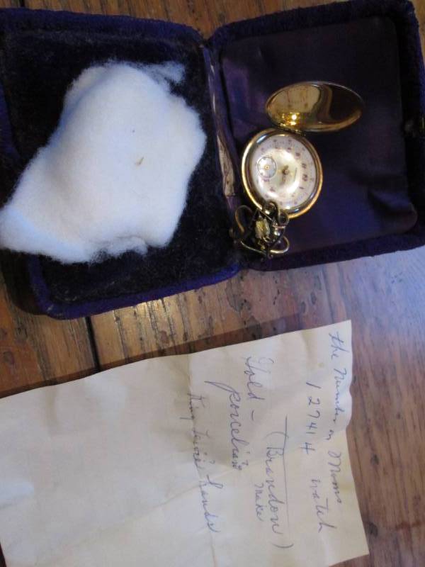 Antique pocket watch...