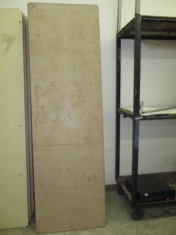 5 folding tables 8 feet x30 in