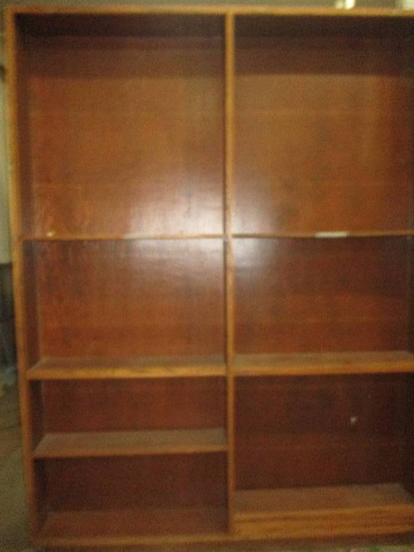 double sided shelf ubits solid wood