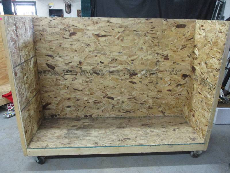 rolling carts sides and backs.57x 25 34x 76 inches