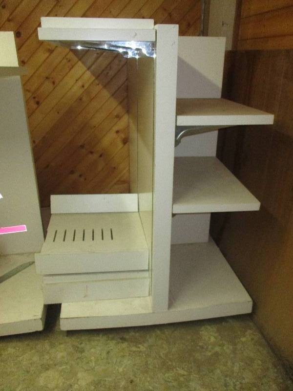 Large Tiered Display Table on whells