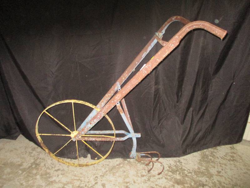 steel wheel garden cultivator