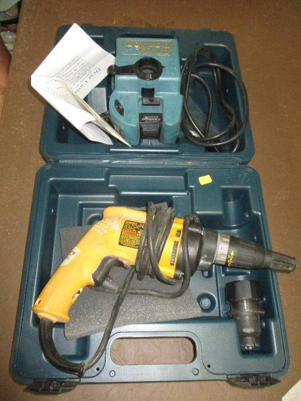 dewalt dry wall screw gun and drill doctor