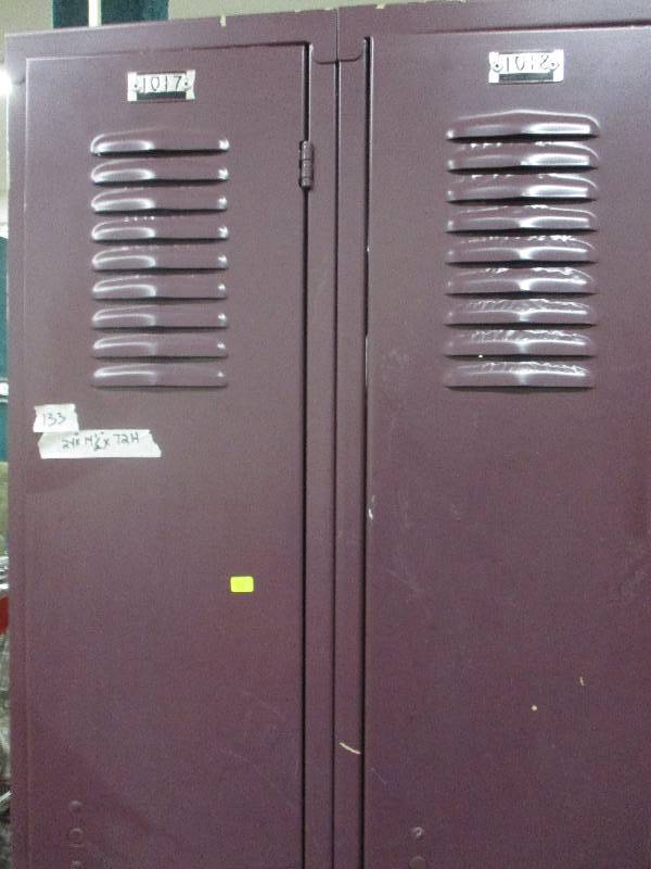 steel 2 door locker
