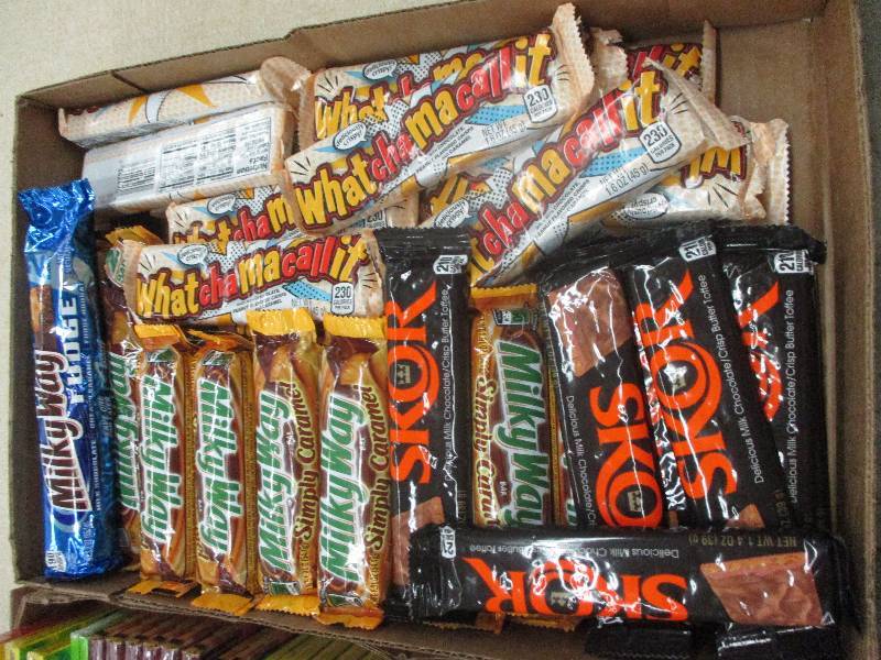 46 skore, what a macallits, milky way candy bars