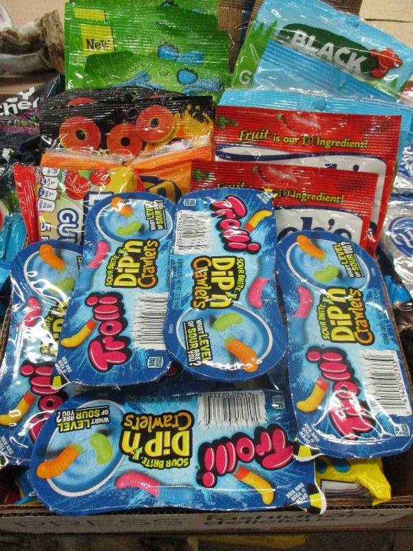 22 bags of trolls gummies