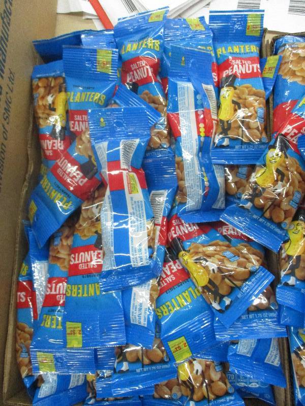42 bags planters peanuts