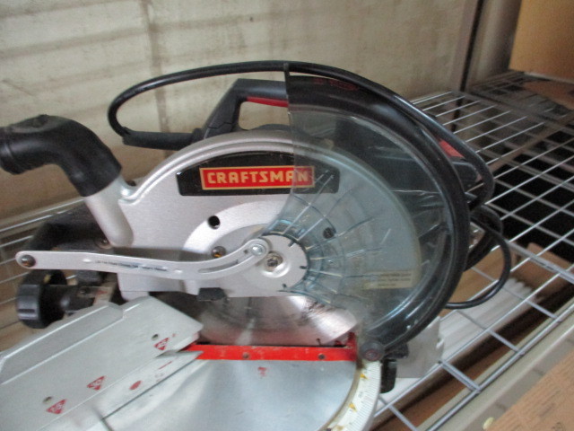 lot 83 image: Craftsman Miter Saw