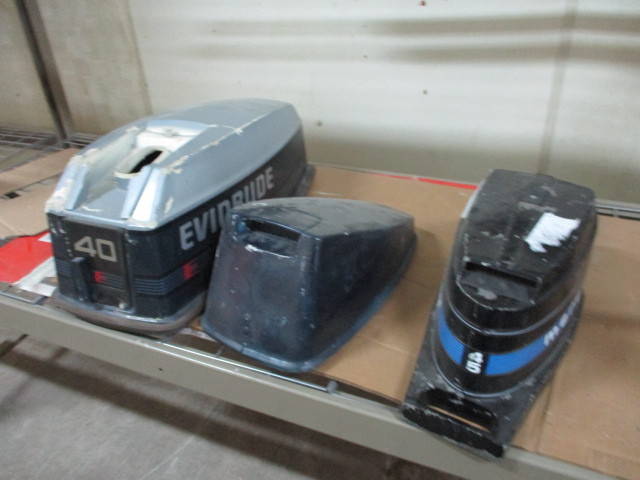 lot 51 image: Outboard Motor Covers