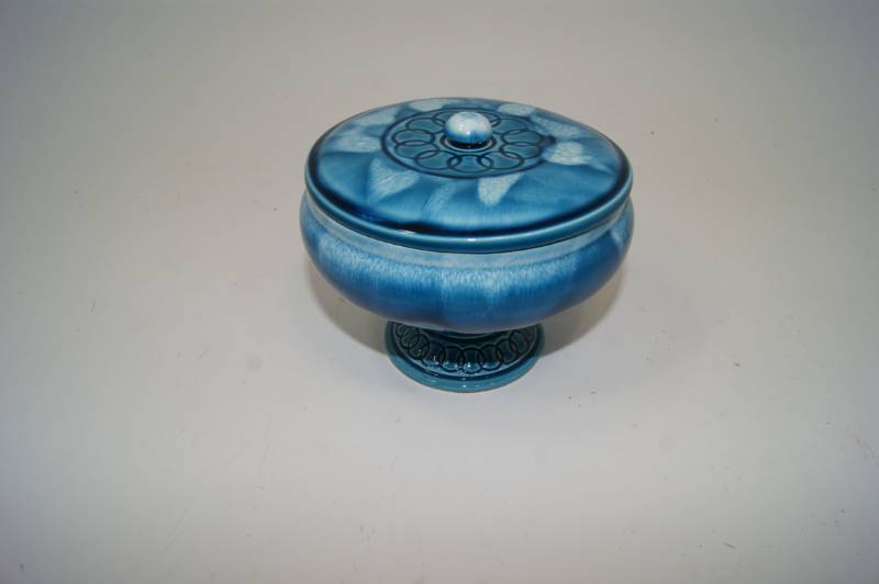 lot 79 image: Blue Candy Dish