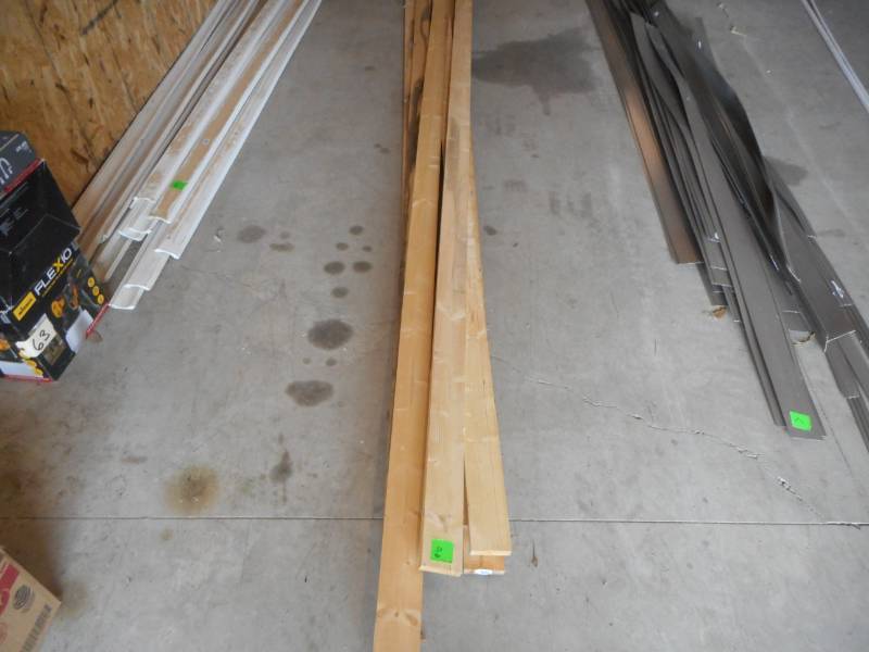 lot 6 image: 10 1x4 x 12 pine boards