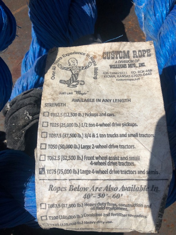 Heavy Duty Tow Rope