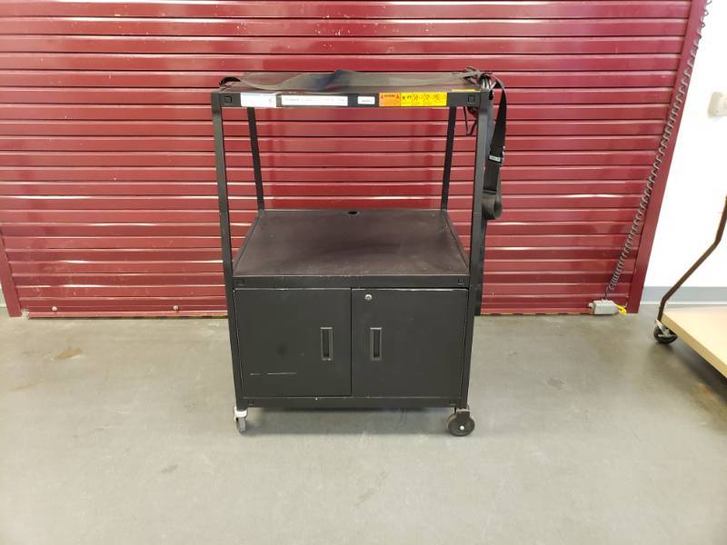 lot 60 image: Powered Media Cart