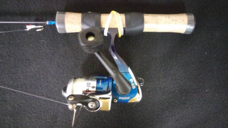 lot 5 image: Frabill P-10 Fishing Rod and Reel Combo
