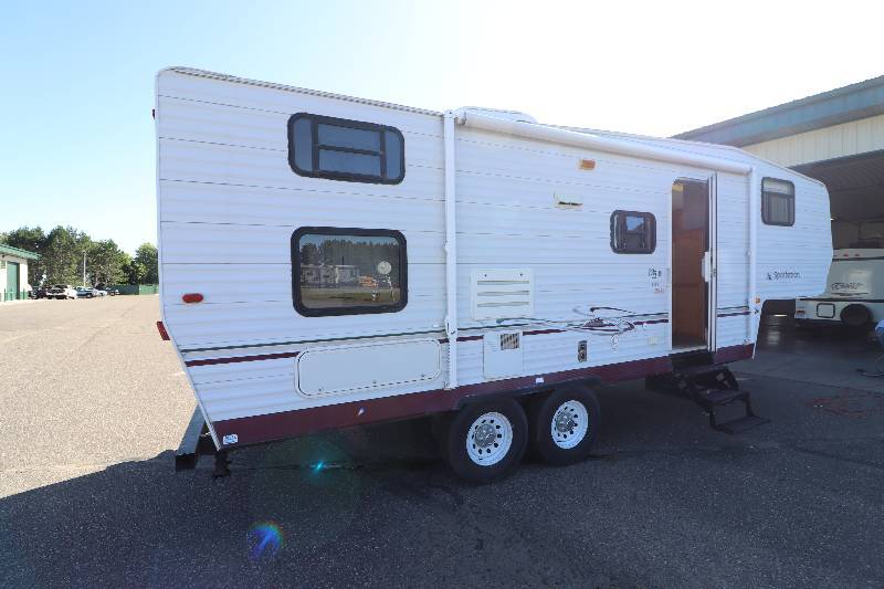 lot 3 image: 2003 KZ Sportsmen 2454 Bunk House 5th Wheel wSlide-Out NO RESERVE
