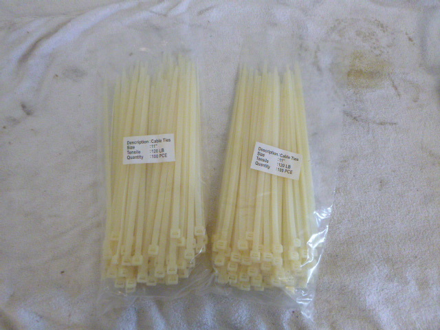 lot 45 image: 2 Packs of 11 Cable Ties