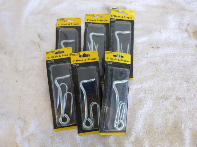 lot 75 image: 6 Project Pro 5 Hook and Staples