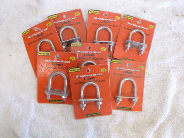 lot 76 image: 8 Project Pro U-Bolts