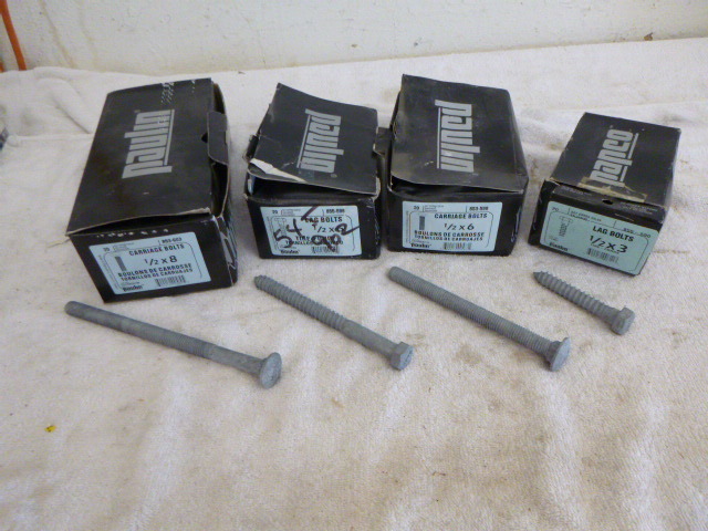 lot 79 image: Paulin Carriage and Lag Bolts
