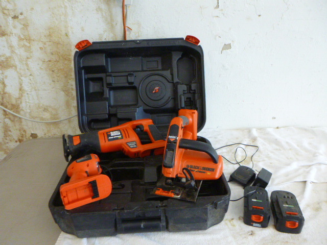 lot 136 image: Black & Decker Fire Storm Power Tools
