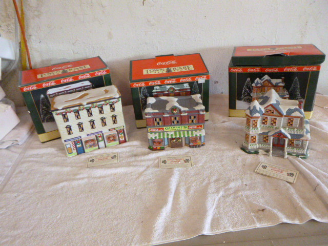 lot 161 image: Coca-Cola Town Square Collection