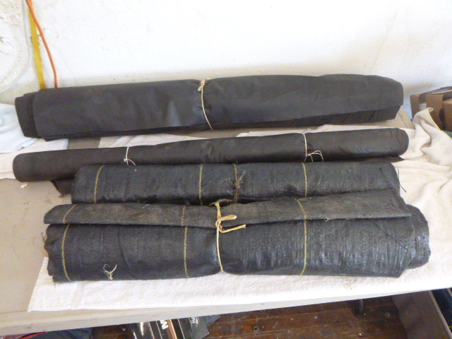 lot 184 image: 4 Rolls of Landscaping Fabric