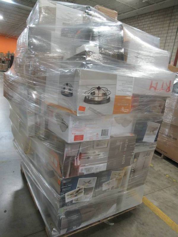 lot 364 image: WHOLESALE MIXED PALLET OF RETURNS - INDOOROUTDOOR LIGHTING