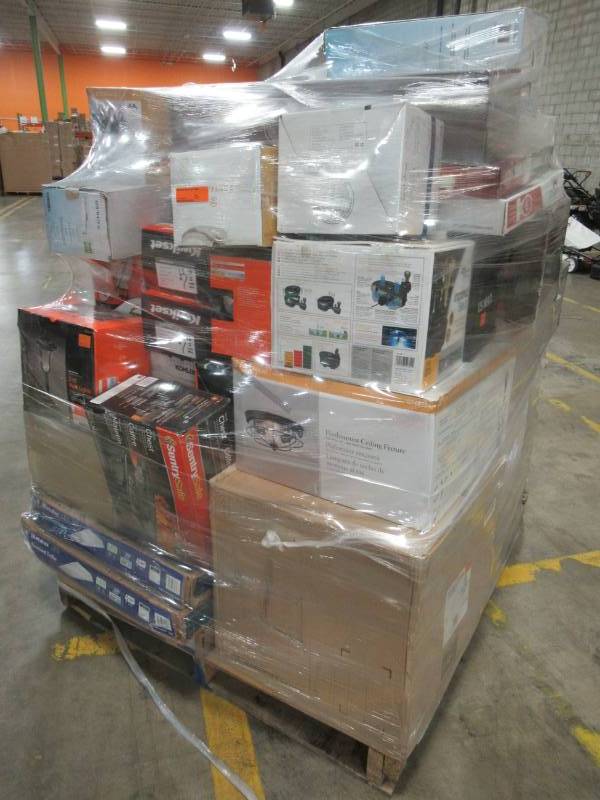 lot 368 image: WHOLESALE MIXED PALLET OF RETURNS - LIGHTING, SECURITY AND MORE
