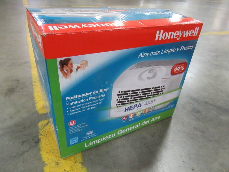 lot 384 image: Honeywell HEPA Clean Tabletop Air Purifier, HHT270WHDV1