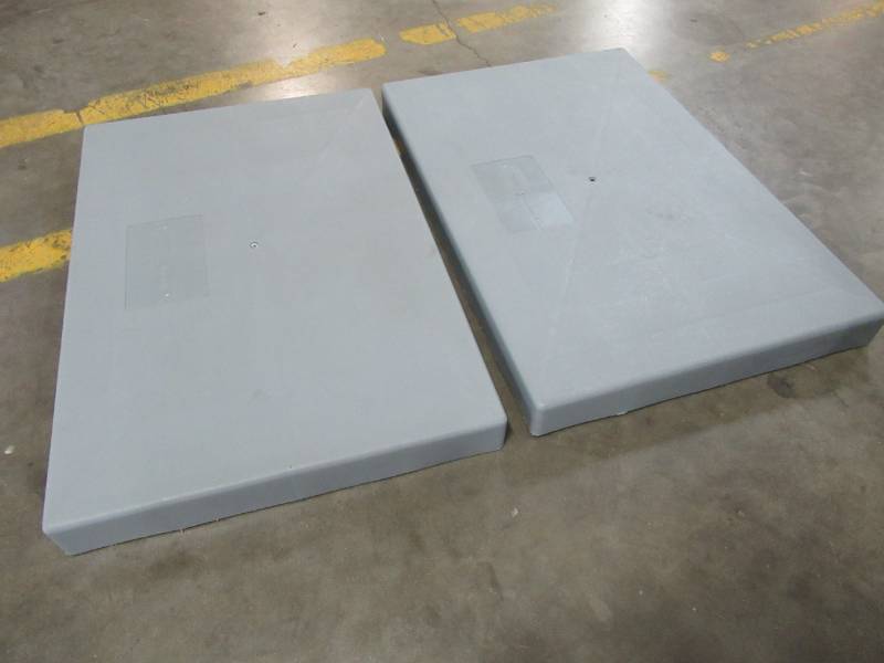 lot 409 image: Diversitech EL2436-3 E Lite Condenser Pad, 24 x 36 x 3 In Gray. You Are Bidding On 2 Pads.