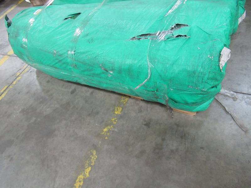 lot 414 image: Trafficmaster 8 mm Pile Height. Artificial Grass 6 ft. x 100 ft., OPP-69A