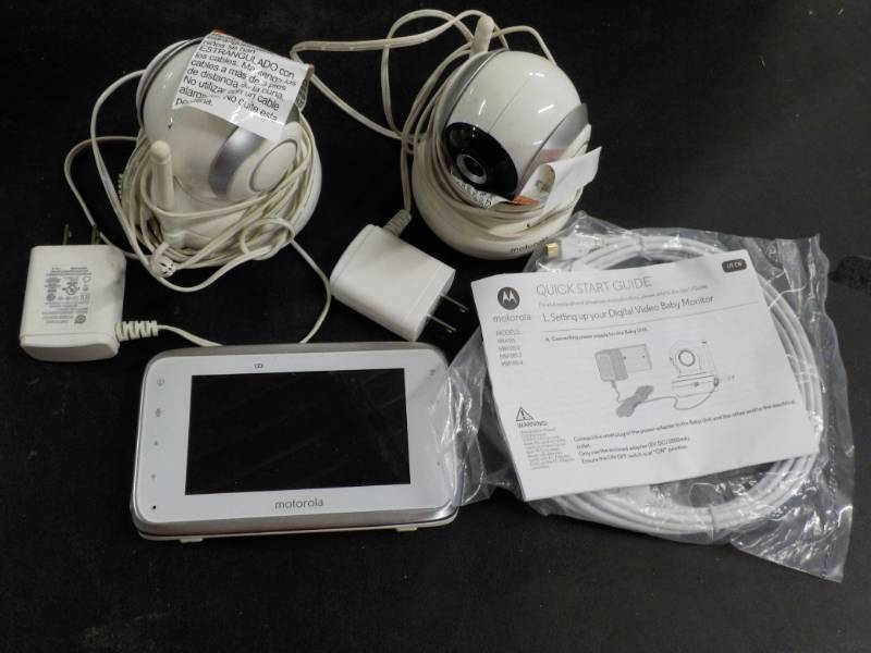 lot 10 image: Motorola Baby Monitor...
