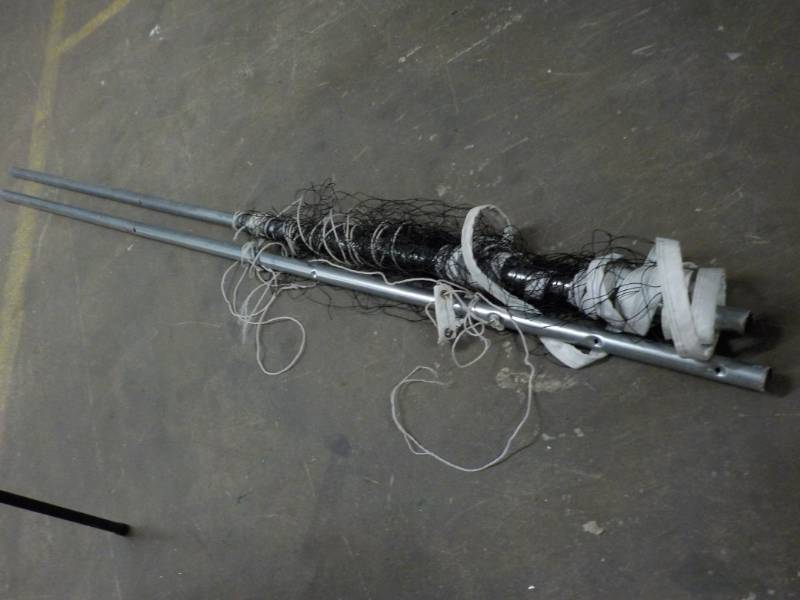 lot 43 image: Volleyball Metal Poles and Net...