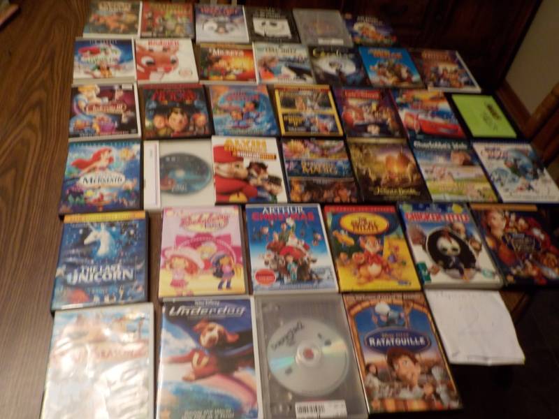 lot 21 image: Disney and Kids DVDs...
