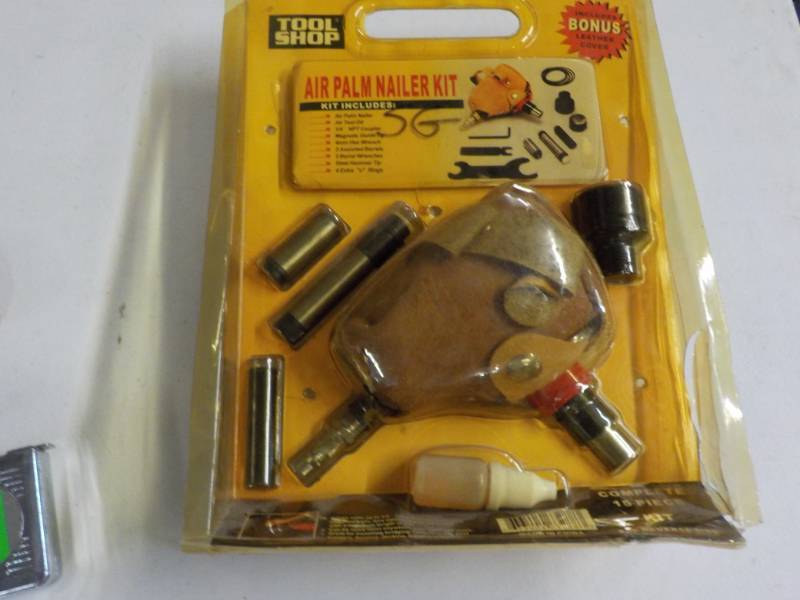 lot 159 image: Tool Shop Air Palm Nailer Kit...