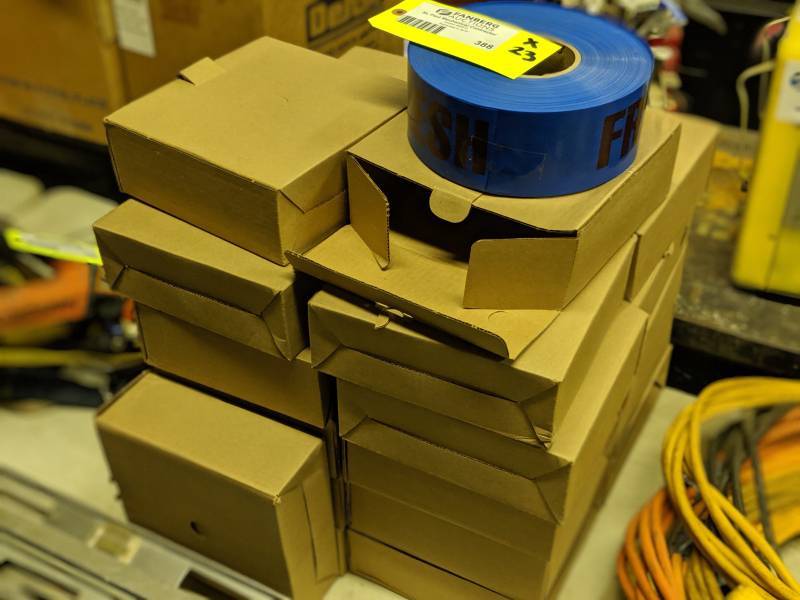 lot 388 image: Lot of (23) Boxes of FRESH AIR Caution Tape