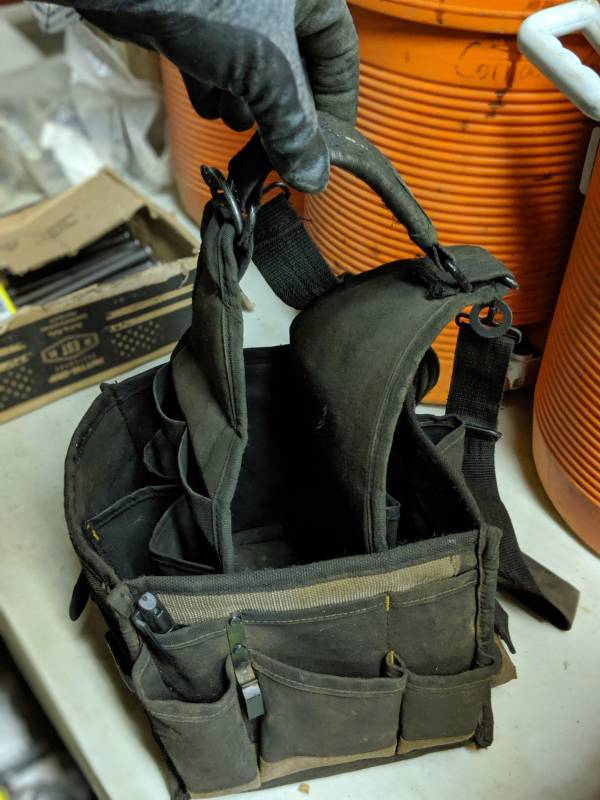 lot 394 image: Fabric Tool Case