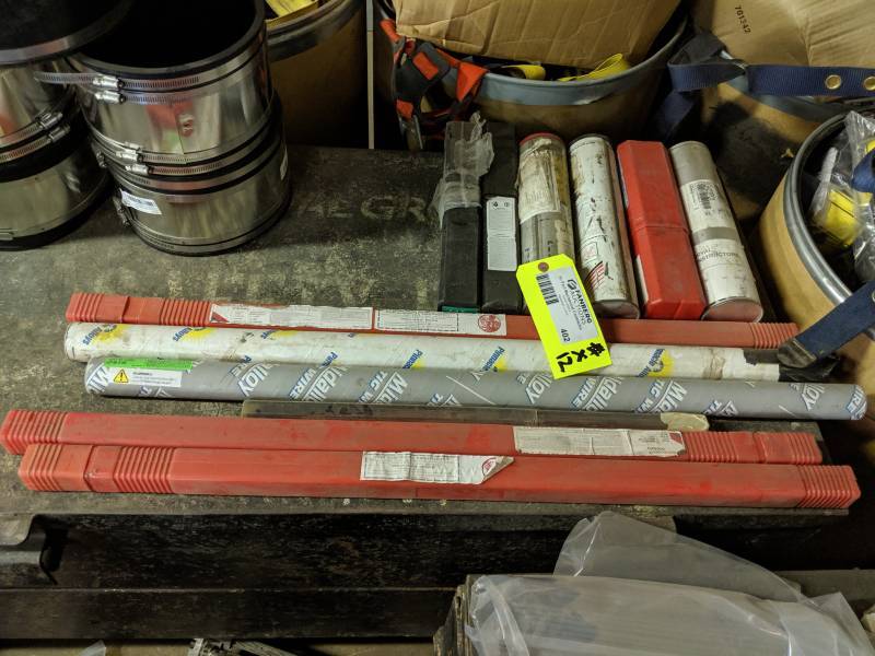 lot 402 image: Lot of (12) WeldCote Metal Welding Rods