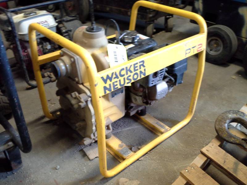 lot 116 image: 2012 Wacker Neuson PT2 Portable Pump