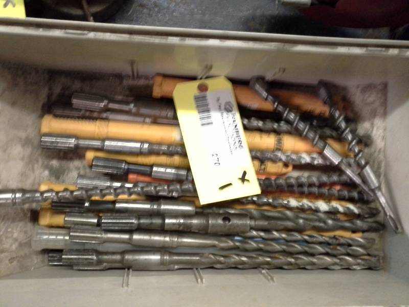lot 270 image: DeWalt Spline Shank Drill Bits