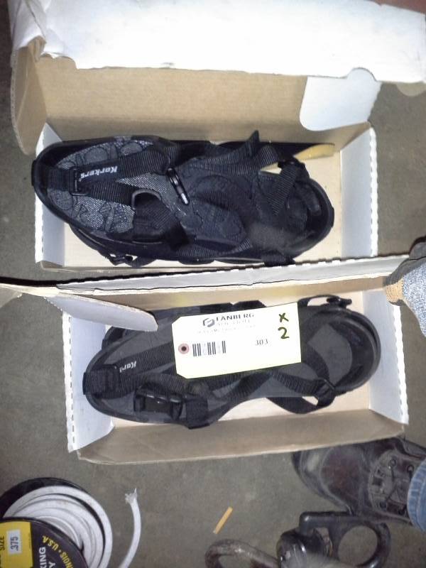 lot 303 image: Lot of (2) Korkers Tufftrax 3-in-1